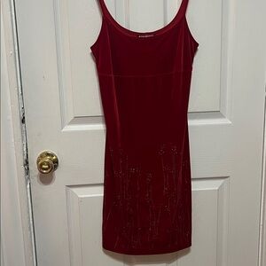 City Triangles Vibrant Red Dress